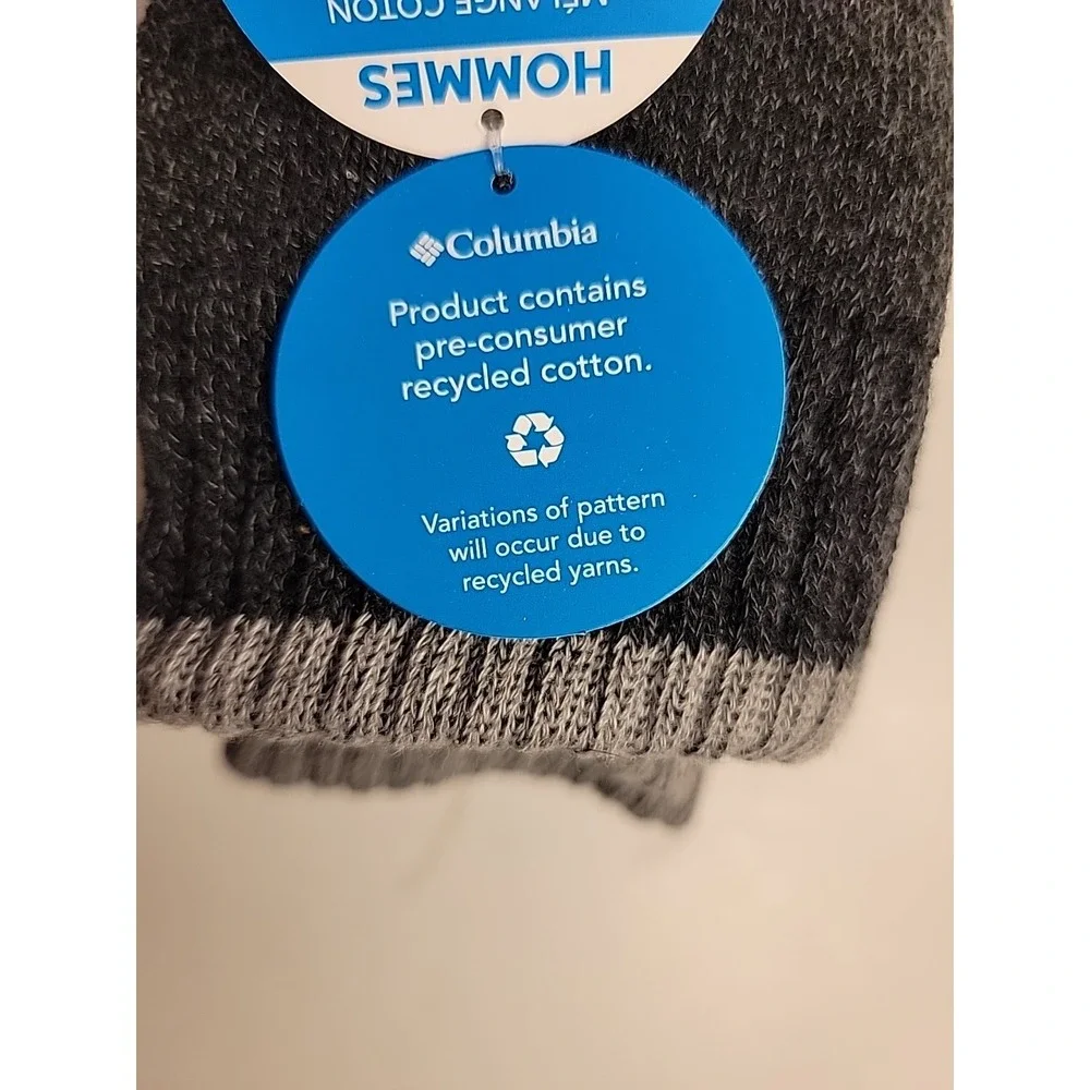 COLUMBIA Mens‎ Mid-Calf Moisture Control Arch Support Crew 4-Pack Socks 6-12